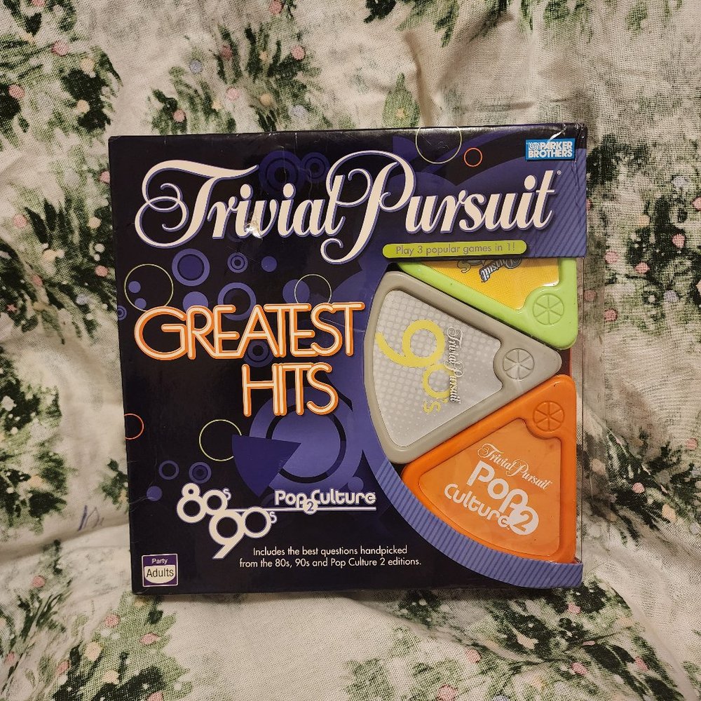 Trivia Pursuit "GREATEST HITS" 80's & 90's Pop Culture 2